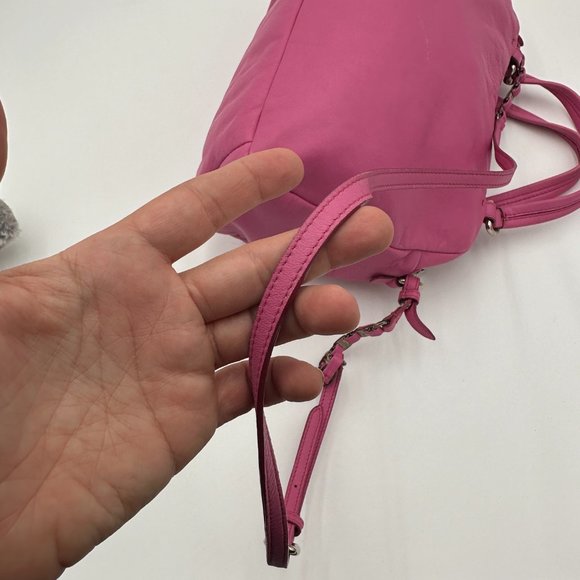 RARE Salvatore Ferragamo 2WAY shoulder bag with Vara Bracket Pink - Picture 7 of 15